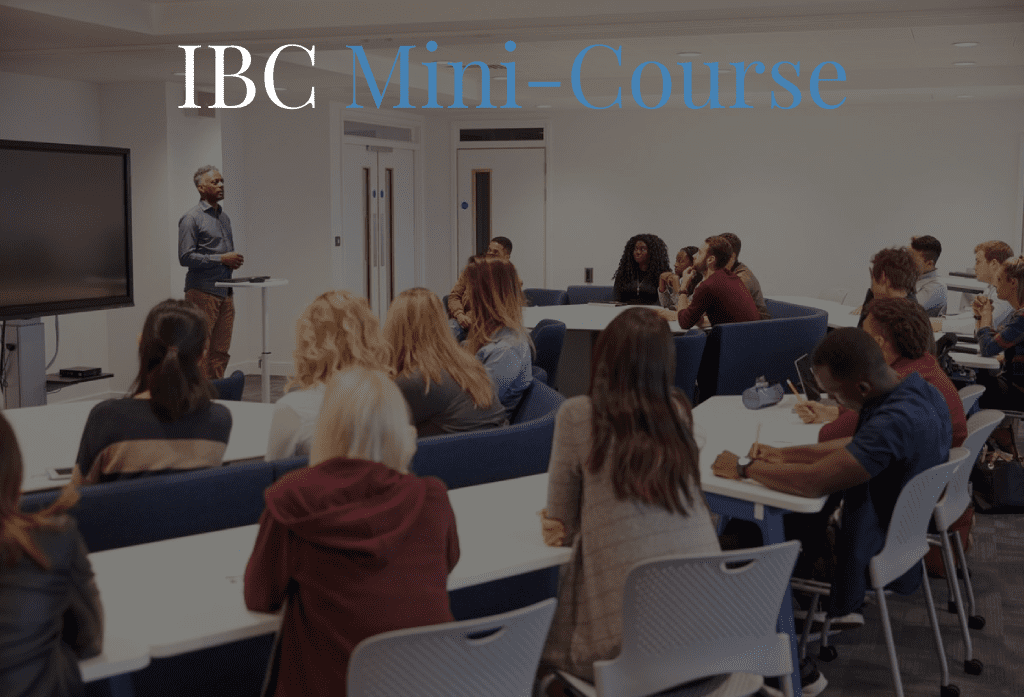 IBC-Mini Course IBC-Mini Course